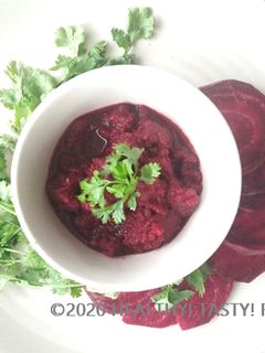 चुकंदर की चटनी (chukandar ki Chutney recipe in Hindi) रेसिपी मुख्य फोटो