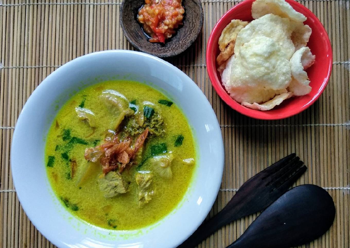 Soto Kuning khas Bogor