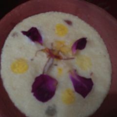 A picture of Rose kesar firni.