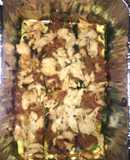 Pastelón de pollo y zuchinni -keto