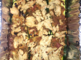 Pastelón de pollo y zuchinni -keto