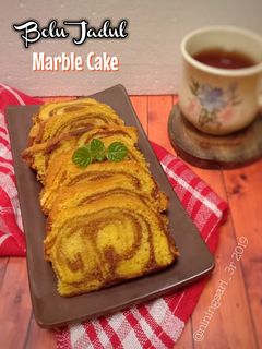 Foto resep Bolu Jadul, marble cake lembut