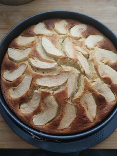 Una foto de Tarta de manzana con Thermomix