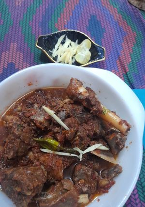 A picture of Charsi karahi lamb 🐑.