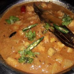 A picture of Arum shrimp curry.