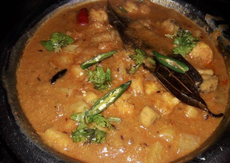 Easiest Way to Prepare Recipe of Arum shrimp curry