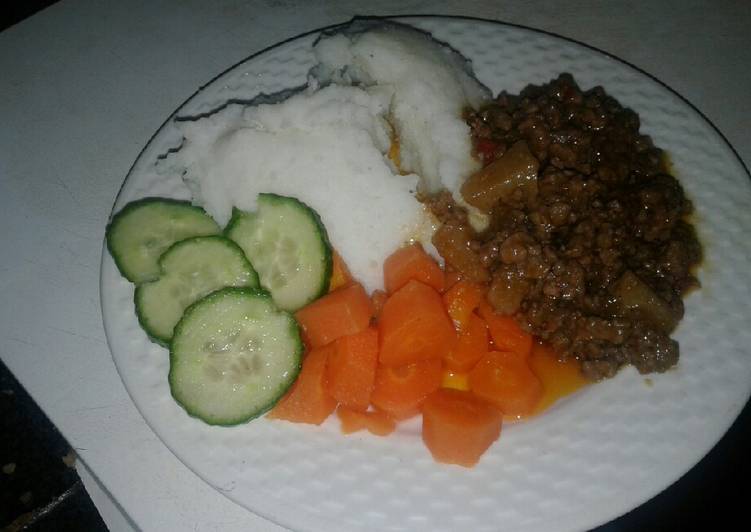 My Grandma Love This Mince curry