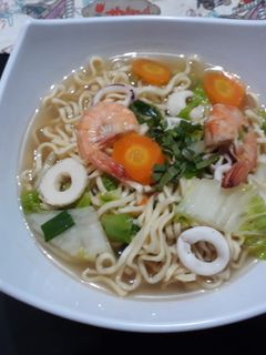 Foto resep Mie Kuah Seafood
