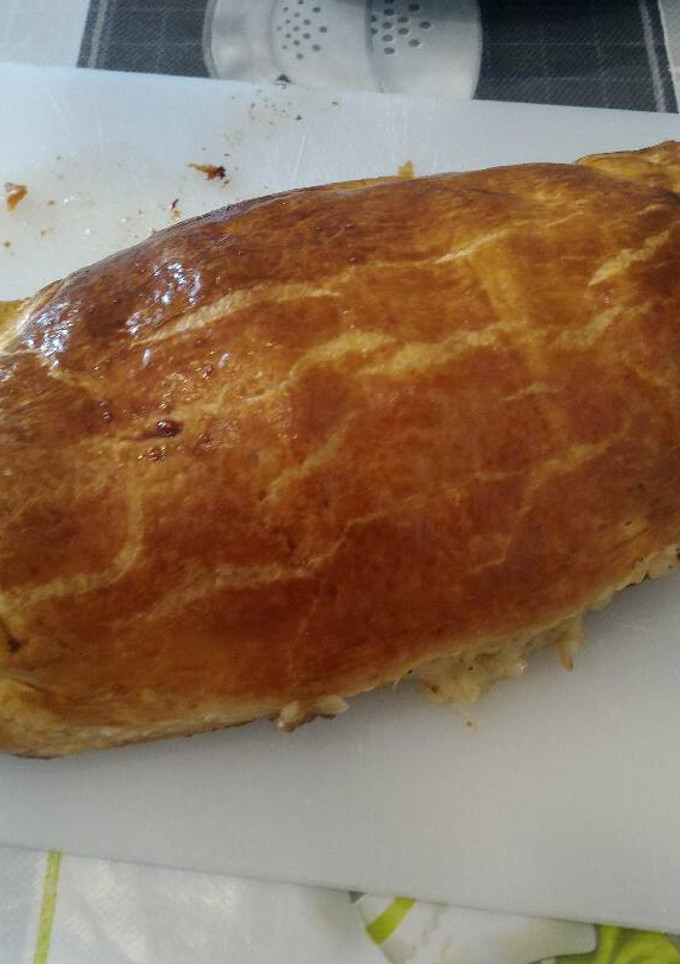 Una foto de Solomillo de cerdo en costra de hojaldre
