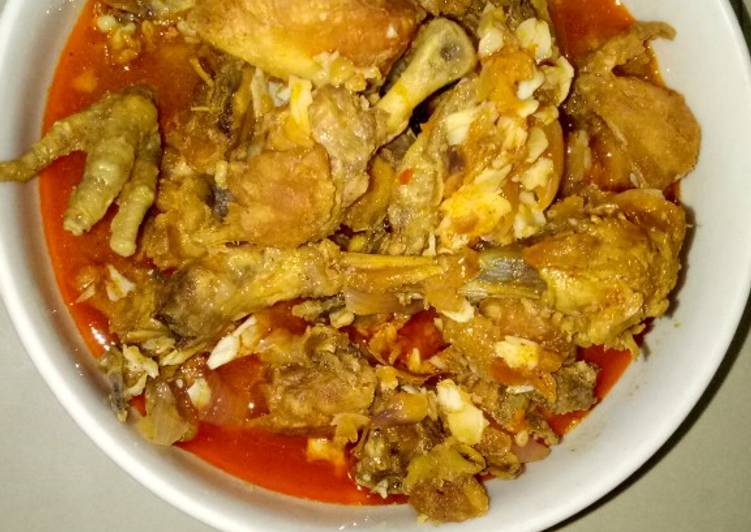 Proses Menyiapkan Ayam Saos Lada Putih Anti Gagal