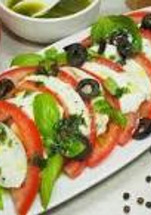 Una foto de Ensalada caprese