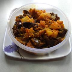 A picture of Bengali mix vegetable.