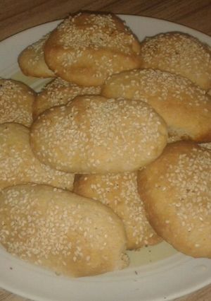 صورة لوصفة كعك ابو السمسم