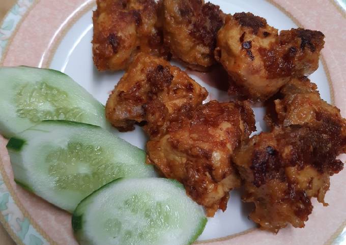 AYAM BAKAR bumbu RUJAK