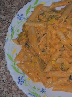 صورة لوصفة بينك باستا 🍝 pink pasta