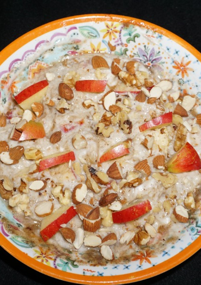Una foto de Yogurt con sabor a kuchen de manzana