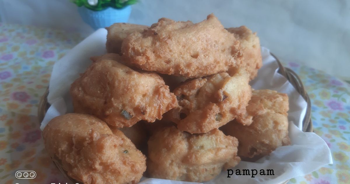 Perkedel tahu putih