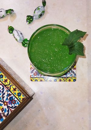 عکسی از دستور یخ در بهشت نعنا و گلاب