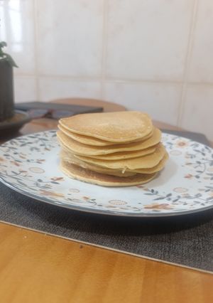 Una foto de Tortitas de manzana