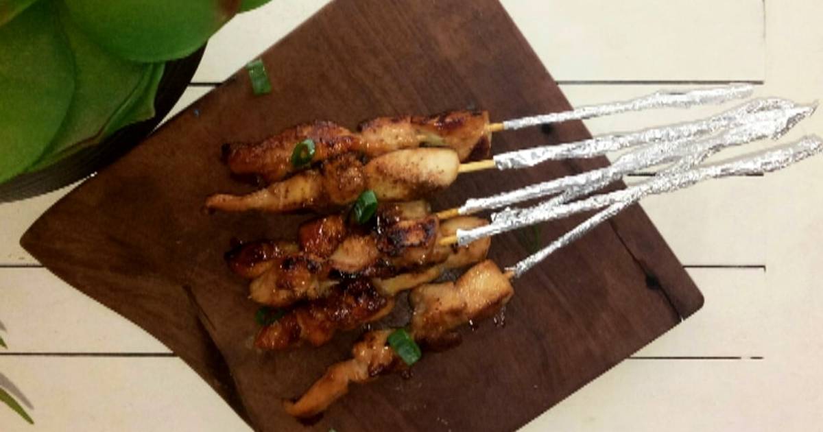 Resep Honey Glazed Chicken Satay oleh Zaa Cookpad