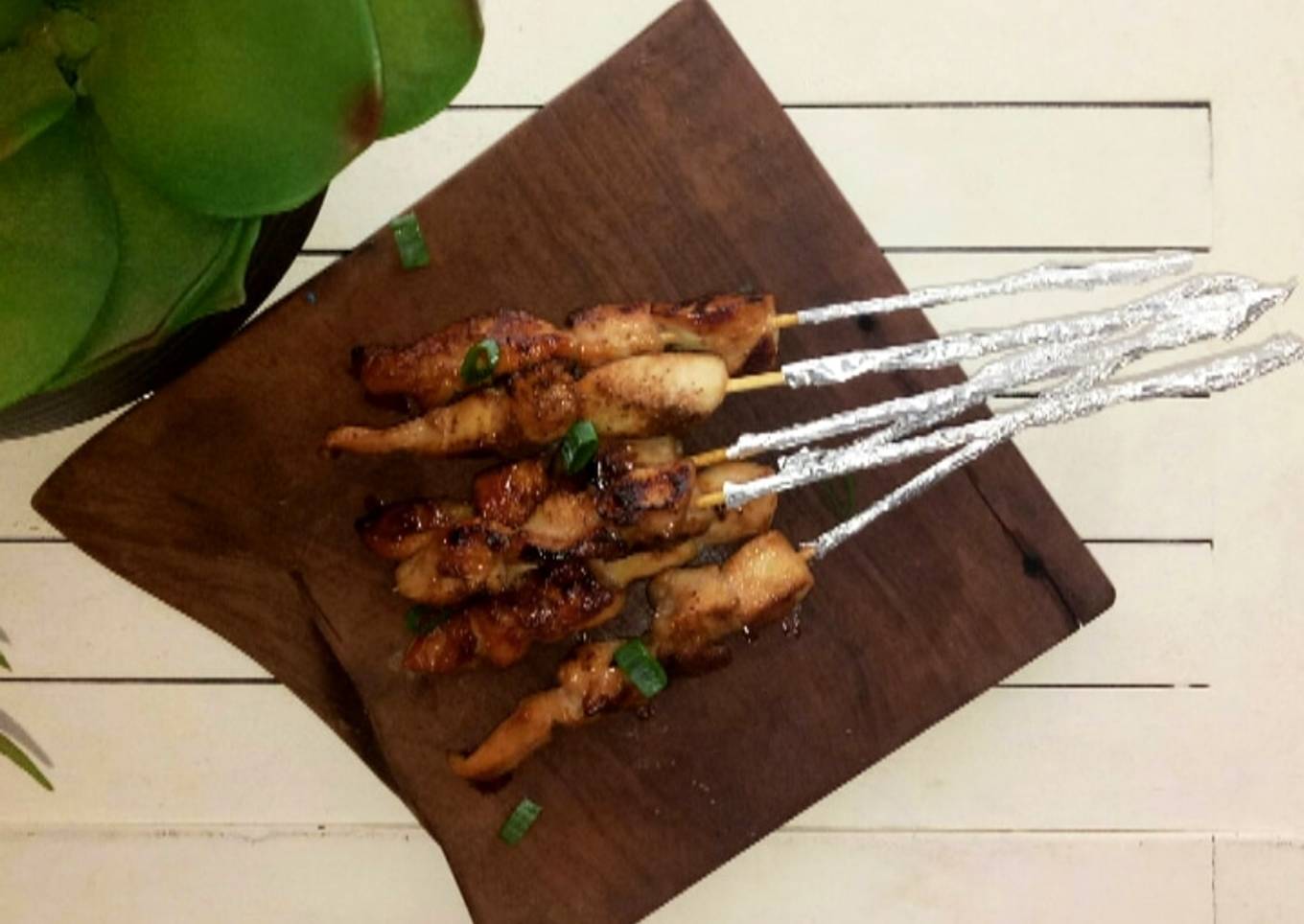 Honey Glazed Chicken Satay