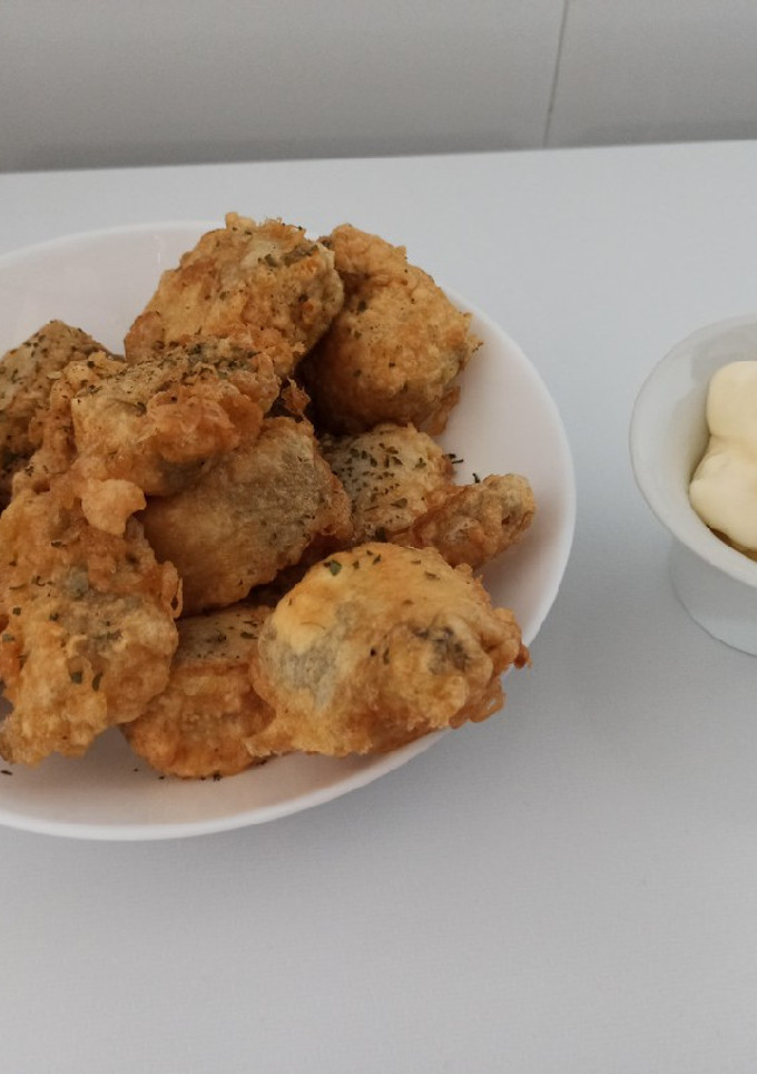 Una foto de Fritos de merluza