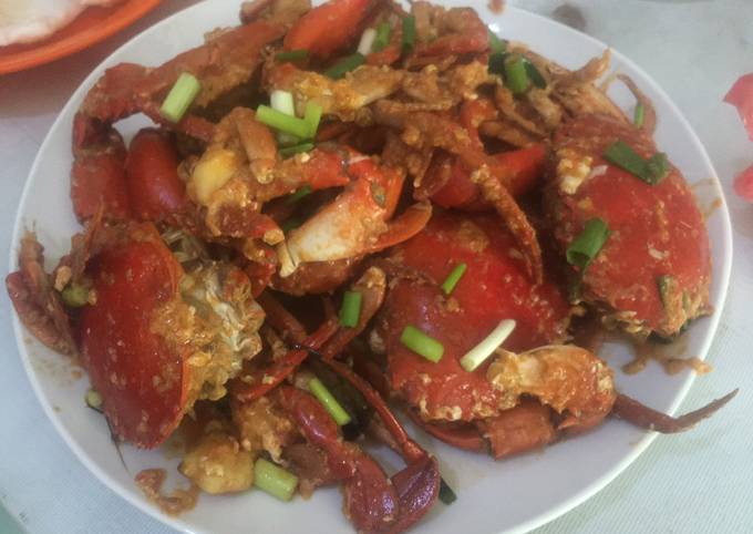 Cara Gampang Menyiapkan Kepiting Saos Telur yang Enak Banget