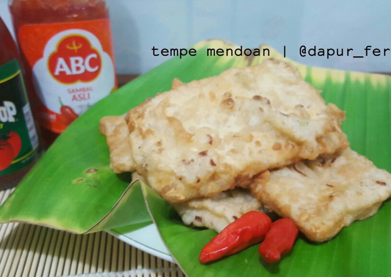 10. Tempe Mendoan itu sederhana
