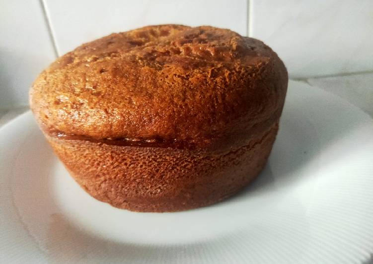 aturan memasak Bolu caramel yang enak