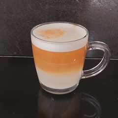 A picture of My Costa Caramel Latte Coffee ☕.