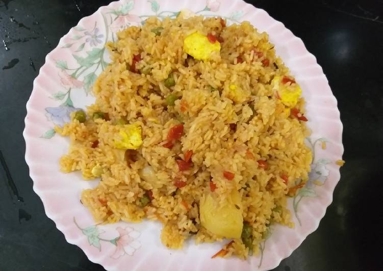 Vegetables pulav