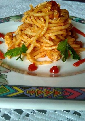 Foto resep Spaghetti 2rasa ala Vey