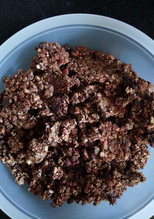 Une photo de Céréales au chocolat et avoine