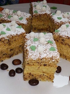Cappuccino szelet ☕ recept fotója