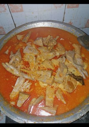 Foto resep Sayur Nangka Ceker Mantap
