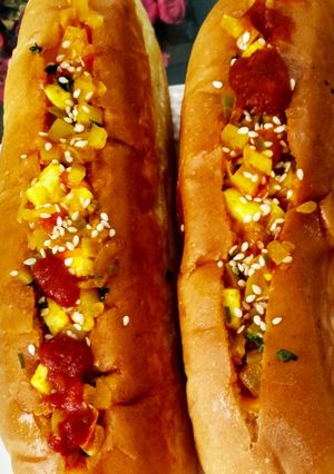 A picture of Hotdog health wrap.