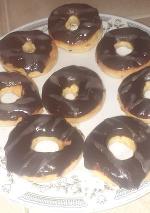 صورة لوصفة دونتس بالفرن🍩😋