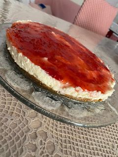 Φωτογραφία της συνταγής Cheesecake γρήγορο χωρίς ψήσιμο 🍓