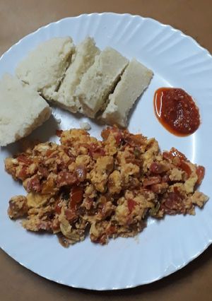 A picture of Fried Eggs #authormarathon#4weekschallenge#.