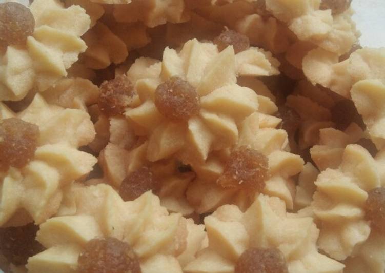 Resep Semprit nanas renyah Anti Gagal