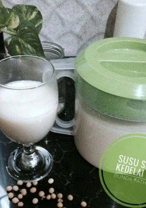Foto resep Susu sari kedelai kental enak