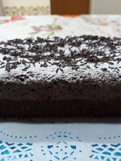 Foto principal de Bizcocho con dos harinas y chocolate puro