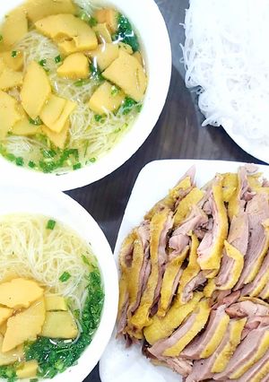 Hình của món Bún ngan.