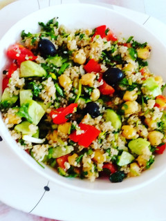 A picture of Vegan Quinoa Salad.