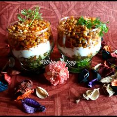 A picture of Sprouts Tri-colour Chaat.