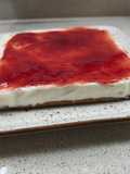 Tarta de Queso Philadelphia con Mermelada de Fresa