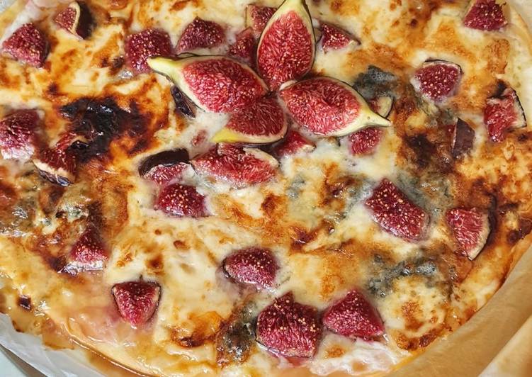 La Délicieuse Recette du Pizza figue gorgonzola