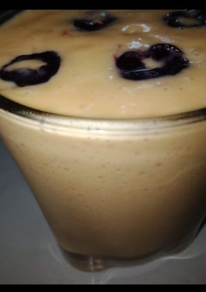 A picture of Mango cold coffee.