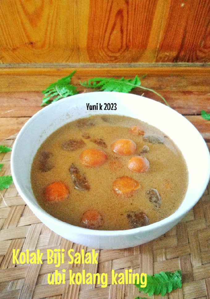 Foto resep Kolak biji salak ubi kolang kaling