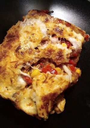 Una foto de Sandwichon de pollo y panceta